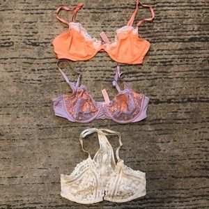 Victoria’s Secret bralette trio!